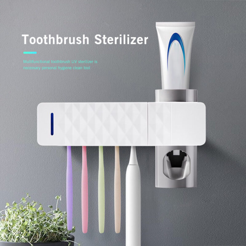 UV Toothbrush Sterilizer & Holder