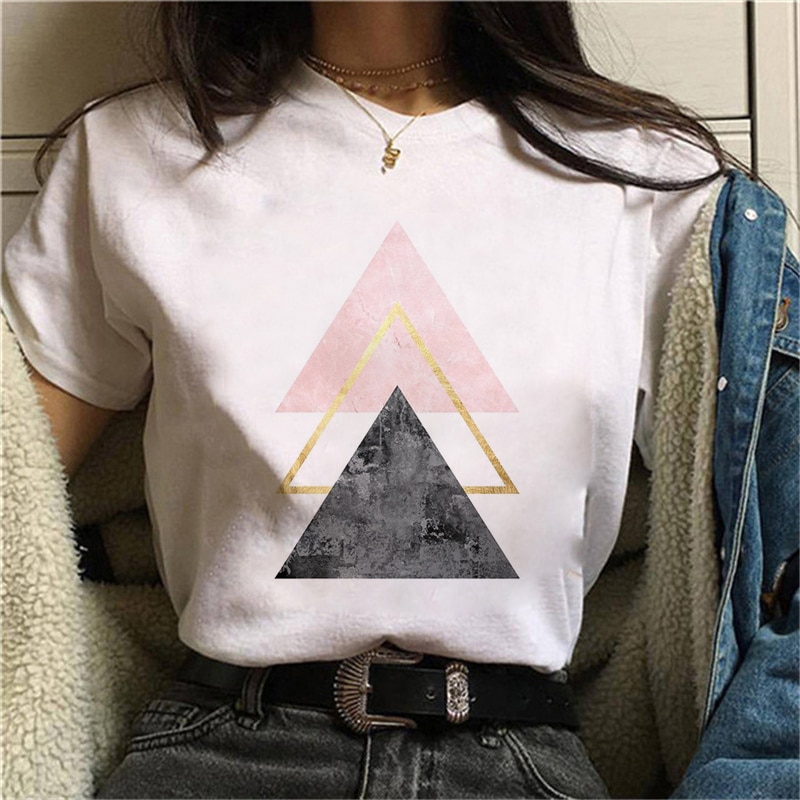Women's Geometry Printed T-Shirt